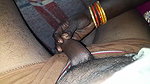 It is very fun to leave your girlfriend with both legs up