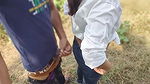 Indian Desi College girlfriend fuck outdoor in jungal, college lover couple (Hindi audio)