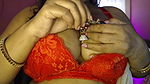 Hot desi bhabhiji enjoys youth by applying nipple clamps on her nipples