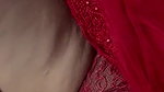 Indian slut wife wearing beautiful red saree
