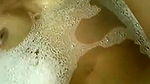 girl fingering in bath tub