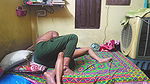 Indian Girlfriend with our Boyfriend enjoy in her Home, homemade video