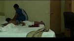 indian couple in hotel