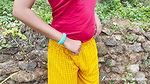 Indian Desi Girl Fingering Outside Hot Bhabhi