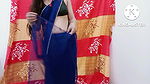 Hot your priya ki mast chudayi in blue Saree hot video