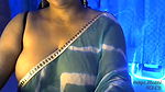 Hot Sexy Lady Bhabhi Showing off Her Lovely Boobs Keeping Her Bra off Her Boobs Under Her Boobs