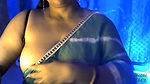 Hot Sexy Lady Bhabhi Showing off Her Lovely Boobs Keeping Her Bra off Her Boobs Under Her Boobs