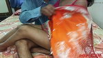 Hot Indian bhabhi fucked by devar and cum on her blue bra and pantie and saree