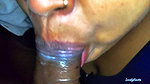 Bhabhi gave blowjob, took cum in mouth and swallowed it