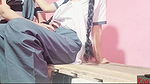 A school going girl was sex by the teacher of tuition in the class room