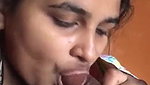 Cute Desi Sucks Cock