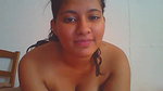 Beautiful girl showing