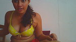 Beautiful girl showing