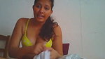 Beautiful girl showing