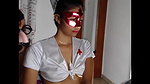 british indian in nurse outfits on webcam 1