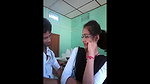 college student empty class hard kiss