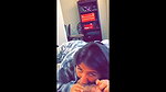 cousin sucking dicking taking cum on boobs