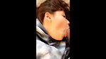 cousin sucking dicking taking cum on boobs