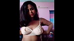 cute bangla gf taking bra off