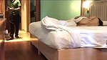 daring indian wife naked in front of room service