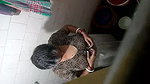 filming my granny in shower