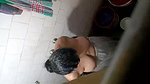 filming my granny in shower