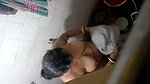 filming my granny in shower