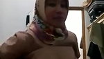 Hijabi Cutie Cutest Boobs show