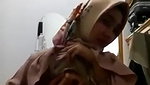 Hijabi Cutie Cutest Boobs show