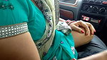 gujarati bhabhi in car with young lover