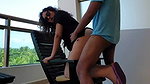 gujarati couple balcony sex
