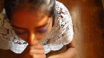 indian amateur in white top blowjob