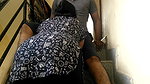 indian couple fucking on apatrtment stairs