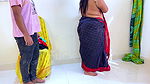 When Telugu Aunty wearing saree without blouse went to the shop to buy bra, Shopkeeper Fucks her while She Trial The Bra – Cum