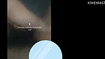 Teen girl showing in video call