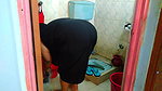 TABOO Fucking My Beautiful Saudi MILF Huge Butt Stepmom In Bathroom When She Washing Clothes