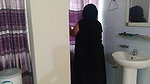 Syrian maid cleans Saudi owner’s house in black burqa & Hijab, gets sex with owner and raises salary