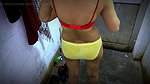 SLIM GIRL Aunty changeing clothes nude video in bathroom