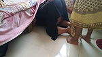 Sexy burka and hijabi stepmom with big ass gets stuck cleaning under bed then stepson helps her with ass fucking – MILF