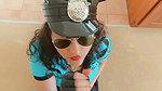 indian wife jill police officer role play