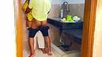 Neighbors fuck new Married wife while cutting vegetables in kitchen – Jabardast Chudai