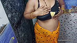 Indian Desi Bhabhi Bathing