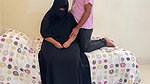 Huge Wet Pussy burqa & hijabi Muslim stepmom Fucked by Stepson
