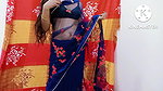 Hot your priya ki mast chudayi in blue Saree hot video