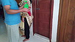 Gujarati sexy aunty fucking the bra seller inside the house!