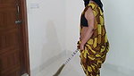 Gujarati maid fucked by owner’s son While She sweeping His Room