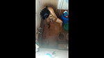 south tamil wife shaving pussy hair while bathing