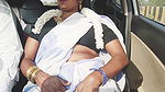 E -2, full video, Car sex, Telugu dirty talks, indian beautiful sexy saree housewife with son in law romantic journey