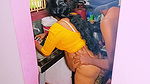 Desi bhabi kitchen sex with husband’s brother Telugu dirty talks