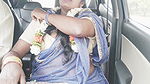 Car sex, telugu dirty talks, silk aunty with hyd driver crezy romantic journey
